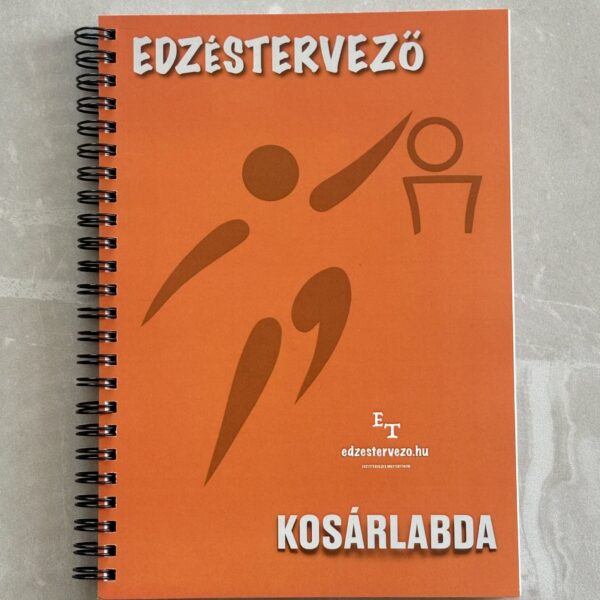 Kosárlabda A5 Kosárlabda edzéstervező füzet - A5