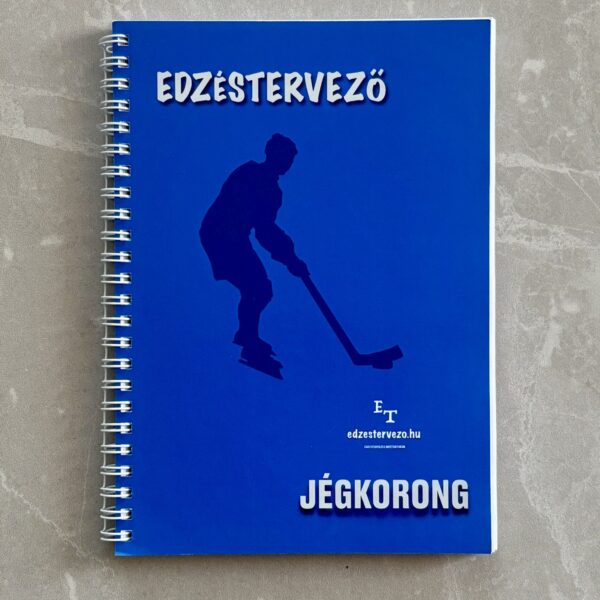 Jégkorong A5 Jégkorong edzéstervező füzet - A5